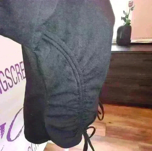 No boundaries black rushed side tee multiple available brand new with tags - Picture 5 of 8